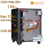 Két sắt thân vỏ thép dày 10ly Samurai MC36-B10