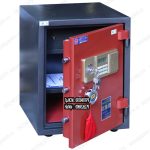 Két sắt màu đỏ Việt Tiệp VE590R điện tử