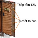 Két sắt Hạng sang Aifeibao HK-A1/D100QH vân tay điện tử