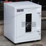 Két sắt vân tay điện tử Việt Tiệp VF51D-W chống cháy màu trắng