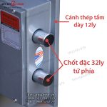 Két sắt siêu chống trộm Samurai MC03 mã cơ