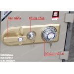 Két sắt Goodwill GC130 khóa cơ định vị chống xoay