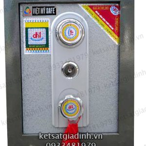 Két sắt Việt Mỹ khóa cơ VM46