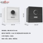 Két sắt mini thông minh AifeiBao BGX-M/D35AG