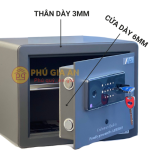 Két sắt AIFEIBAO XDLB 30 vân tay điện tử, app điện thoại