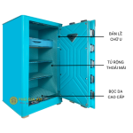 Két sắt Bofa BJ-100TG vân tay điện tử màu xanh