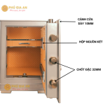 Két sắt Bofa BJ-60BS vân tay điện tử, app điện thoại