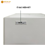 Két sắt Bofa BY-55CT trắng két ngăn kéo, vân tay điện tử, tích hợp quản lý bằng điện thoại.