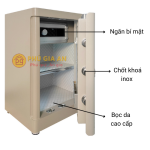 Két sắt Bofa ZB-60FX vân tay điện tử, app điện thoại