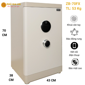 Két sắt Bofa ZB-70FX vân tay điện tử kết hợp quản lý qua app điện thoại