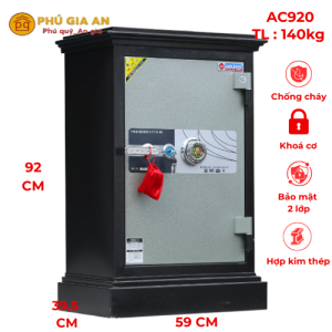 Két sắt chống cháy Adelbank khóa cơ AC920