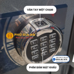Két sắt khóa vân tay điện tử Adelbank VF1000