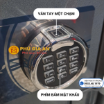Két Sắt Chống Cháy Adelbank VF1100 Vân Tay Điện Tử Cao Cấp