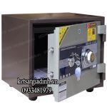 Két sắt chống cháy Goldbank GVC55 khóa cơ thường – Đại Cát