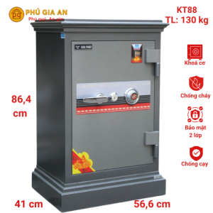 Két sắt Hòa Phát KT88 – Giải pháp bảo vệ tài sản an toàn và hiệu quả