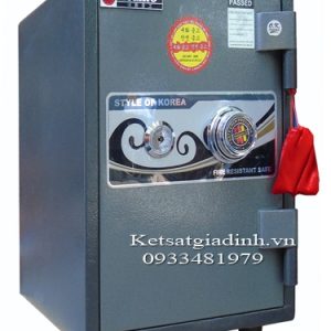 Két sắt gia đình chống cháy khóa cơ phổ thông KCC510