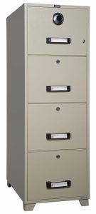 Tủ hồ sơ chống cháy Leeco TB4C-4D 4 tầng – Giải pháp bảo mật tài liệu tối ưu
