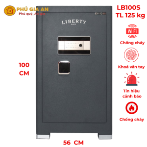 Két sắt Liberty LB100S vân tay mã số tích hợp App điện thoại thông minh