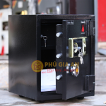 Két sắt mini khóa vân tay Kim Bảo KBF50 chống cháy