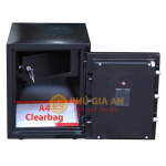 Két sắt mini khóa vân tay Kim Bảo KBF50 chống cháy