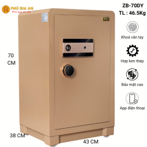 Két Sắt Nhập Khẩu Bofa ZB-70DY Khóa Vân Tay Điện Tử - Đỉnh Cao Bảo Mật