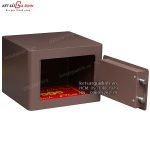 Két sắt mini thép tấm điện tử Nika KDE385N