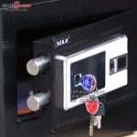 Két sắt mini thép tấm vân tay điện tử Nika KDF310