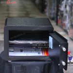 Két sắt mini thép tấm vân tay điện tử Nika KNF380