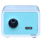 Két sắt mini vân tay màu xanh AifeiBao D25-WB