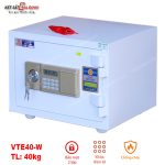 Két sắt Việt Tiệp đúc đặc VTE40-W màu trắng điện tử báo động