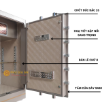 Két sắt nhập khẩu Bofa ZB-80DJ vân tay điện tử