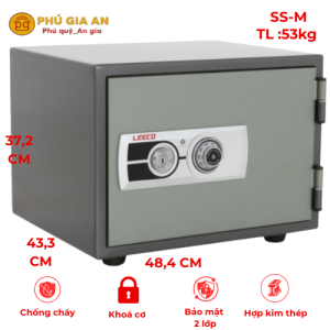 Két sắt nhập khẩu LEECO SS-M khóa cơ – Giải pháp an toàn từ Thái Lan