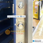 Két sắt nhập khẩu Philips SBX602-6CU vân tay điện tử