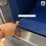 Két sắt nhập khẩu Philips SBX701-7B0 vân tay điện tử