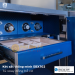 Két sắt nhập khẩu Philips SBX702-ABX – Tuyệt tác công nghệ bảo mật tích hợp tủ xoay đồng hồ