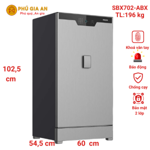 Két sắt nhập khẩu Philips SBX702-ABX – Tuyệt tác công nghệ bảo mật tích hợp tủ xoay đồng hồ