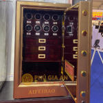 Két sắt Siêu Cao Cấp Aifeibao HK-A1/D100TGII 8 xoay đồng hồ khóa vân tay điện tử