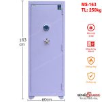 Két sắt siêu cường Samurai MS163 vân tay mã số