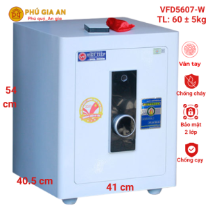 Két sắt siêu cường Việt Tiệp VFD5607-W màu trắng