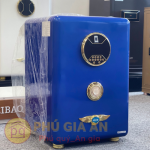 Két sắt thông minh AifeiBao HK- A1/D60ALS vân tay màu xanh và trắng