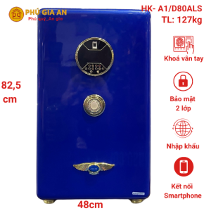 Két sắt thông minh AifeiBao HK-A1/D80ALS màu xanh