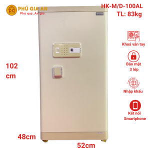 Két sắt thông minh Aifeibao HK-M/D-100AL vân tay mã số nhập khẩu