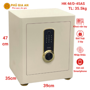 Két sắt Thông minh Aifeibao HK-M/D45AS Vân tay Điện tử App điện thoại