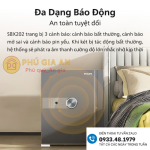 Két sắt thông minh Philips SBX202-5CO vân tay mã số điện tử