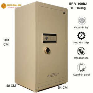 Két sắt nhập khẩu Bofa BF-V-100BJ vân tay điện tử