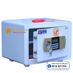 Két sắt Việt Tiệp siêu cường VE3307-W màu trắng điện tử báo động – Model 2024