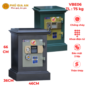 Két sắt Việt Tiệp VBE06 điện tử – Model 2022: Giải pháp an toàn cho mọi gia đình