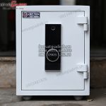 Két sắt vân tay điện tử Việt Tiệp VF560D-W chống cháy màu trắng