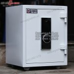 Két sắt vân tay điện tử Việt Tiệp VF560D-W chống cháy màu trắng