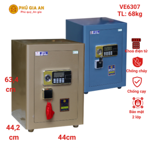 Két Sắt Việt Tiệp Điện Tử Siêu Cường VE6307 Chống Cháy Cao Cấp